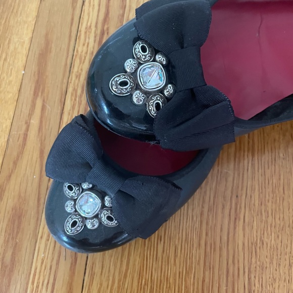 Brighton ballet flat with small heel - Picture 2 of 2